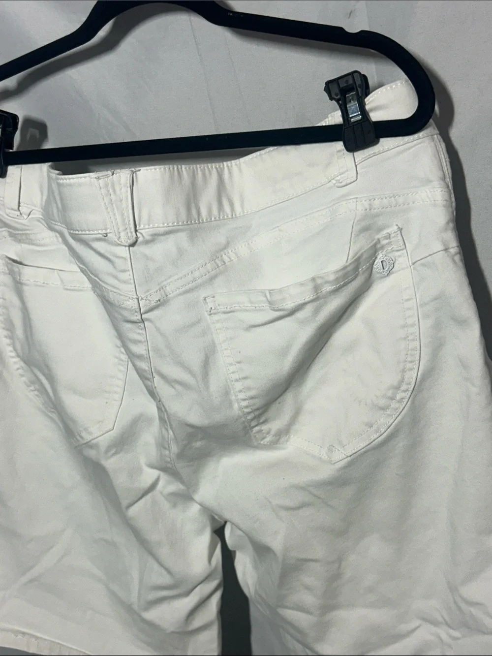 Democracy White Women's Bermuda Shorts